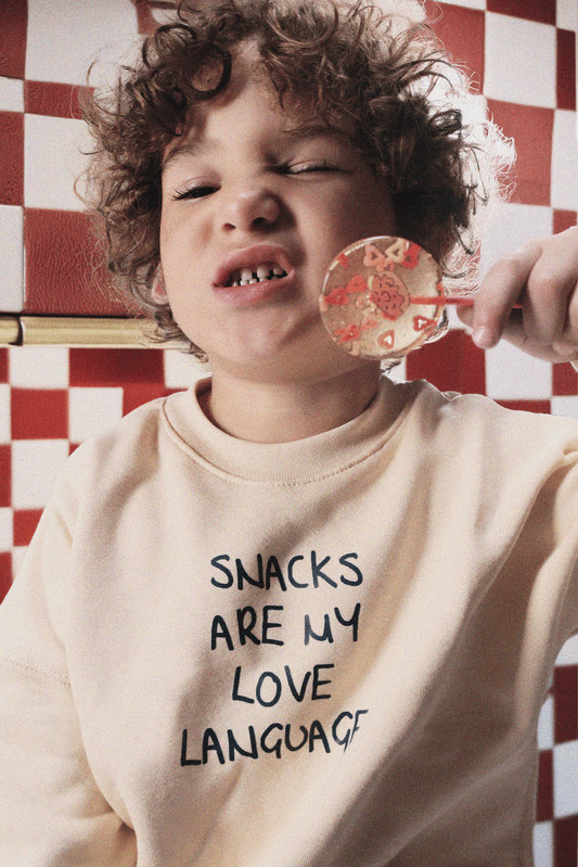 Love Language sweatshirt.