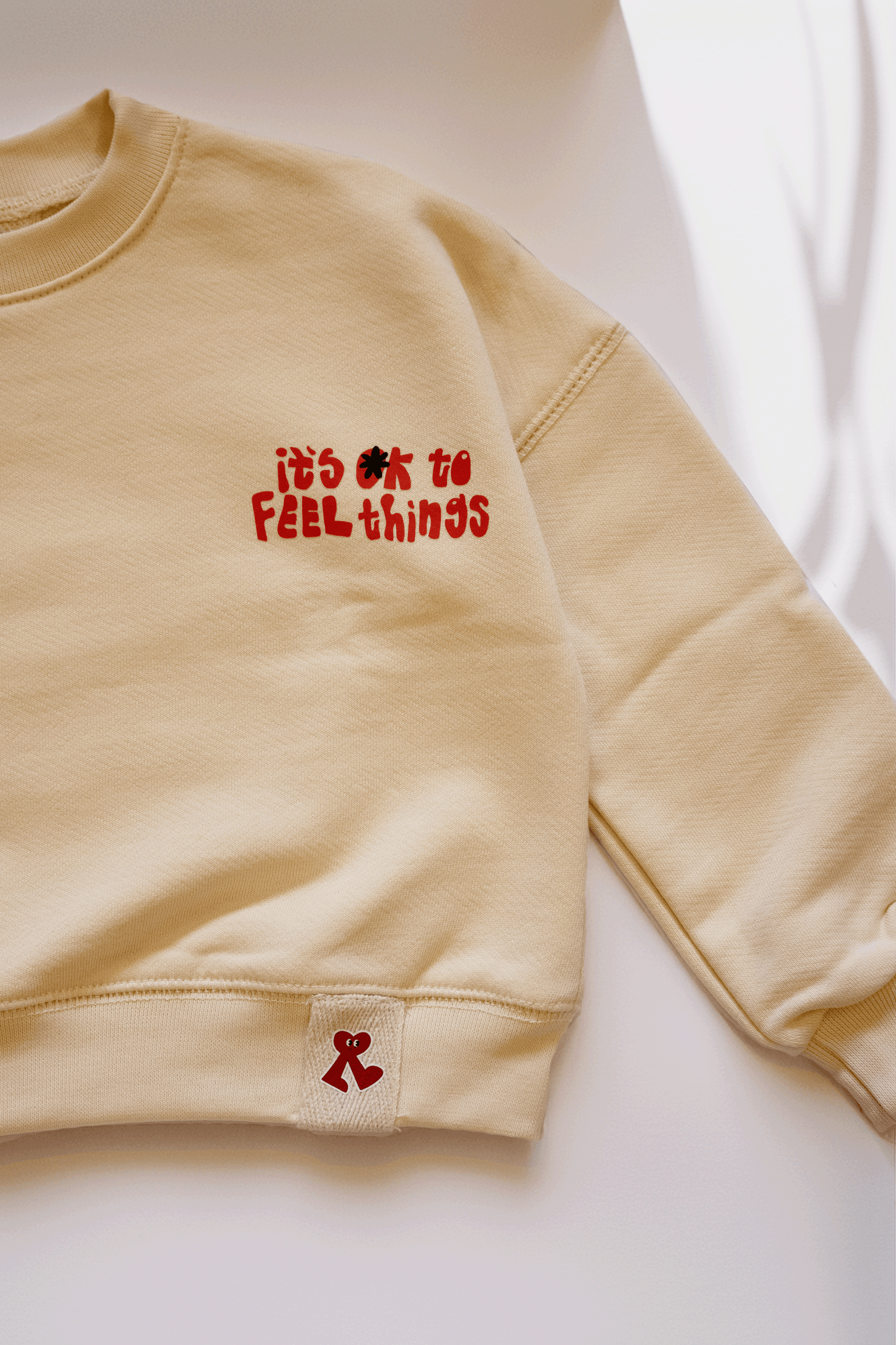 Feelings sweatshirt.