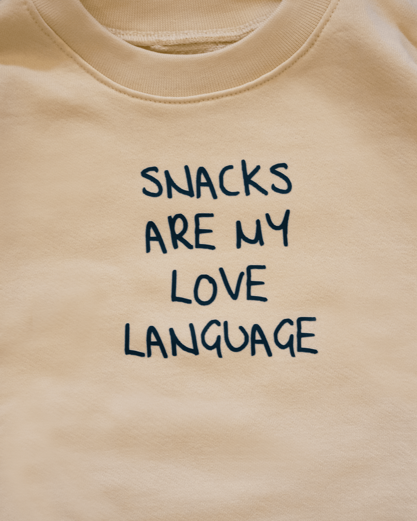 Love Language sweatshirt.